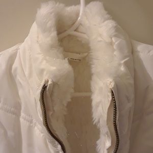 NWOT Shimmer white Vest
